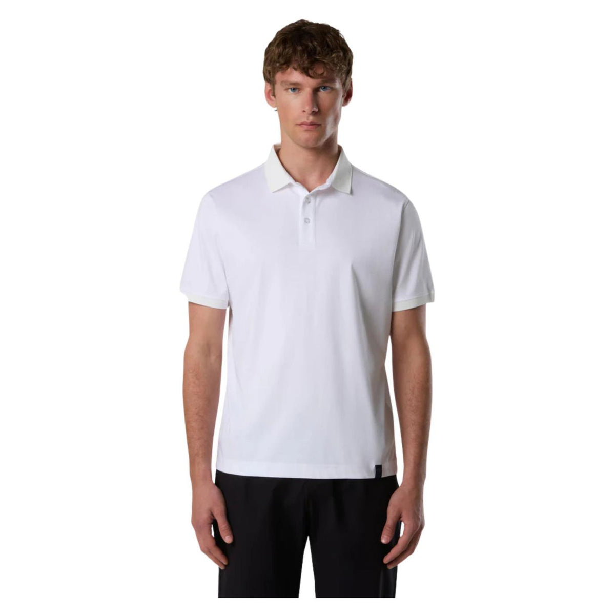 NORTH SAILS POLO MANICHE CORTE - Bianco - immagine principale