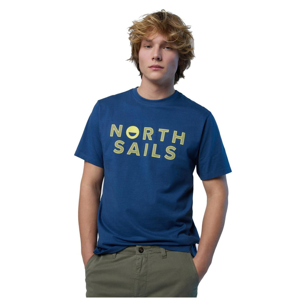 NORTH SAILS TEE SS LINE PRINT