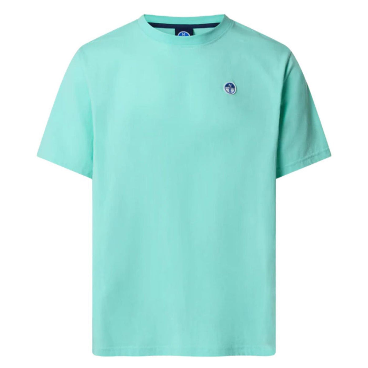 NORTH SAILS T-SHIRT SS BASIC BOLLO - Turchese - vista 4