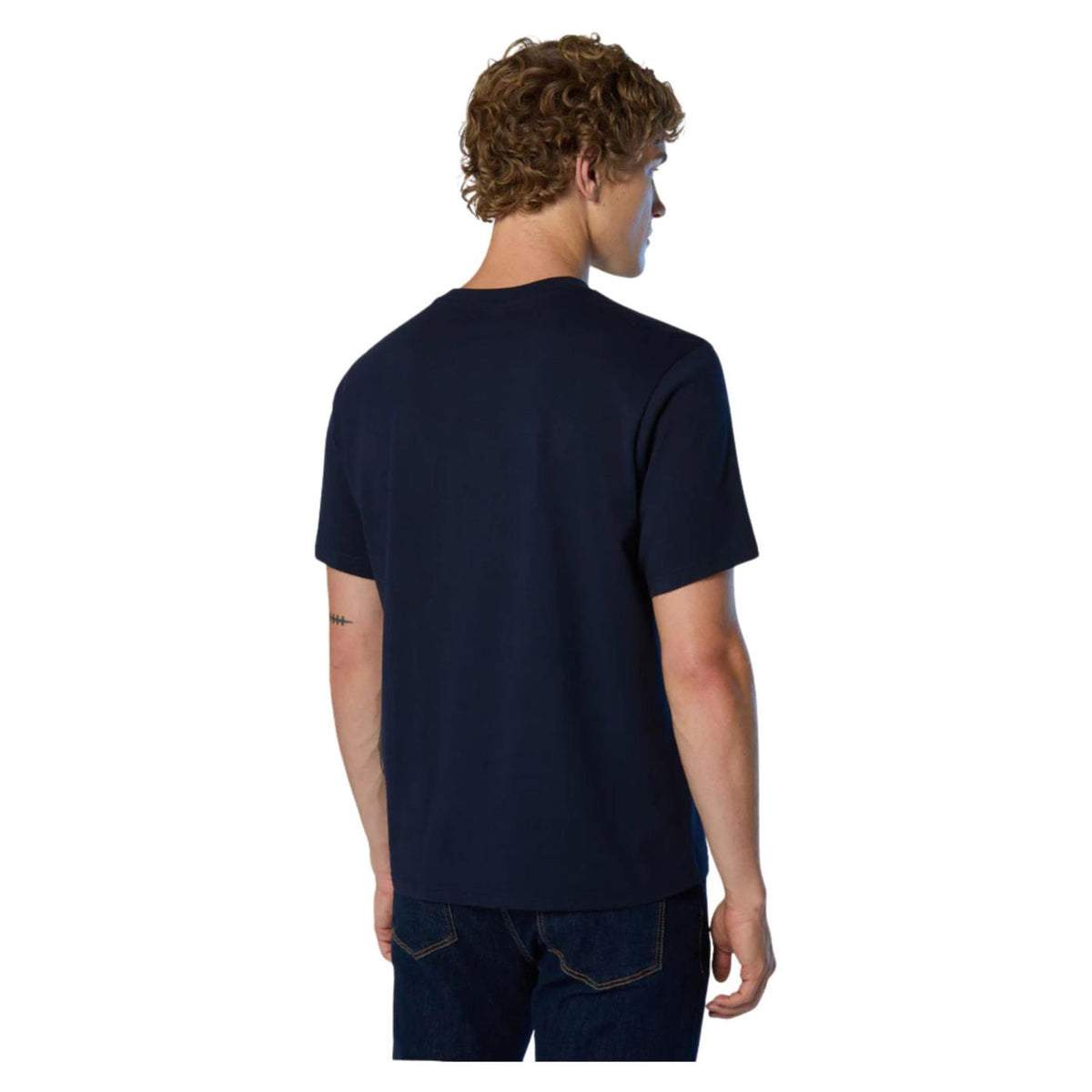 NORTH SAILS T-SHIRT SS BASIC BOLLO - Blu - vista 2