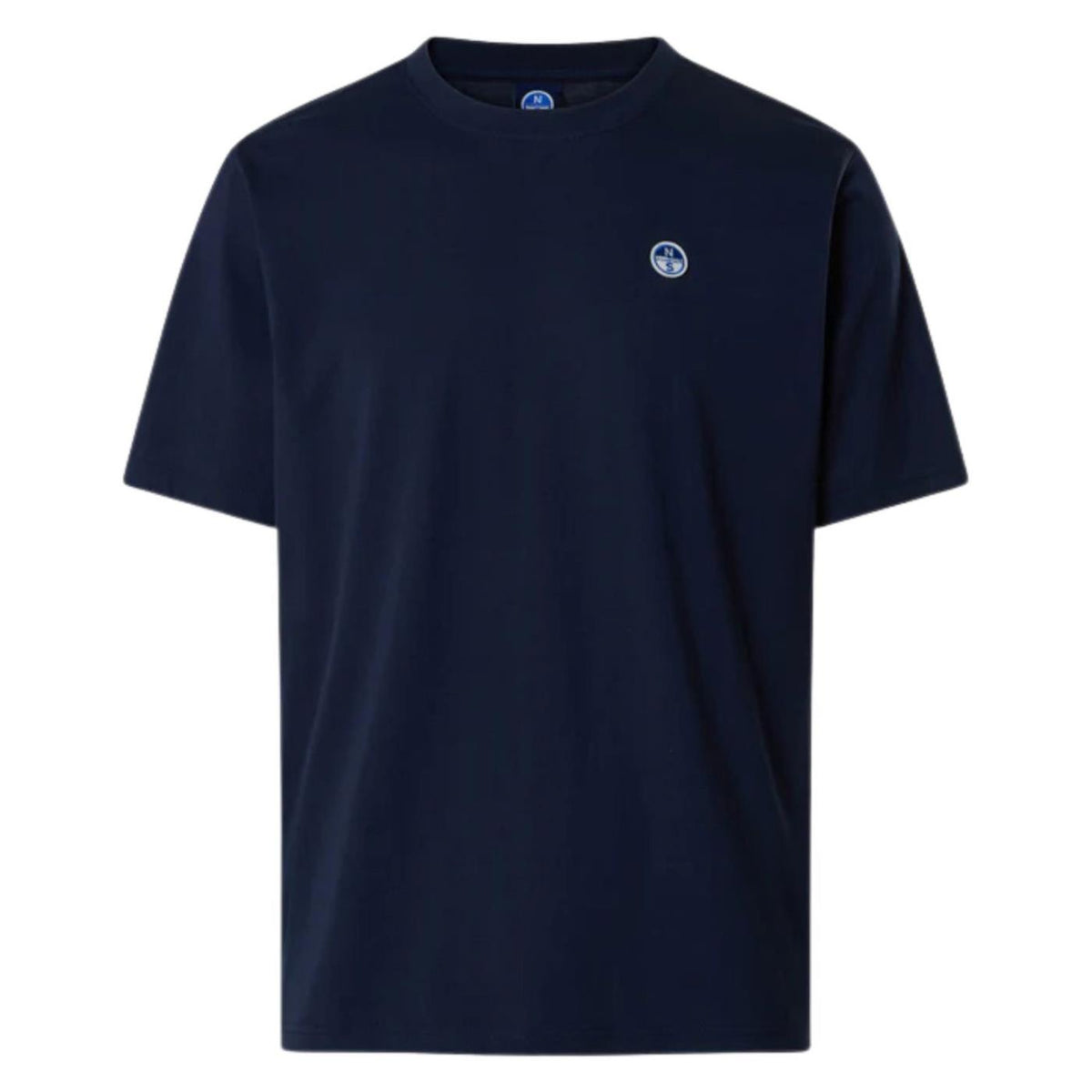 NORTH SAILS T-SHIRT SS BASIC BOLLO - Blu - vista 4