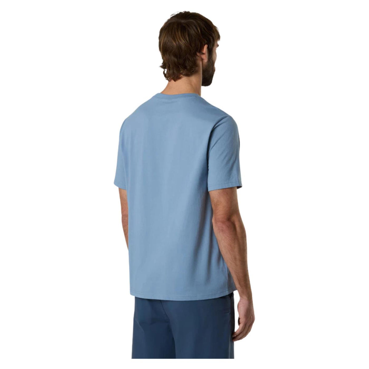 NORTH SAILS T-SHIRT SS BASIC BOLLO - Azzurro - vista 2