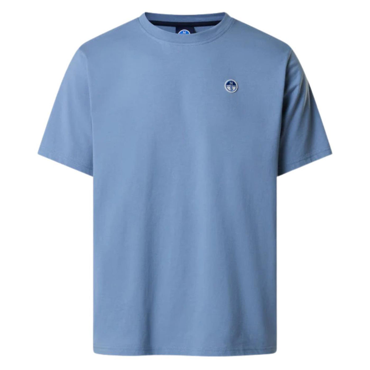 NORTH SAILS T-SHIRT SS BASIC BOLLO - Azzurro - vista 4