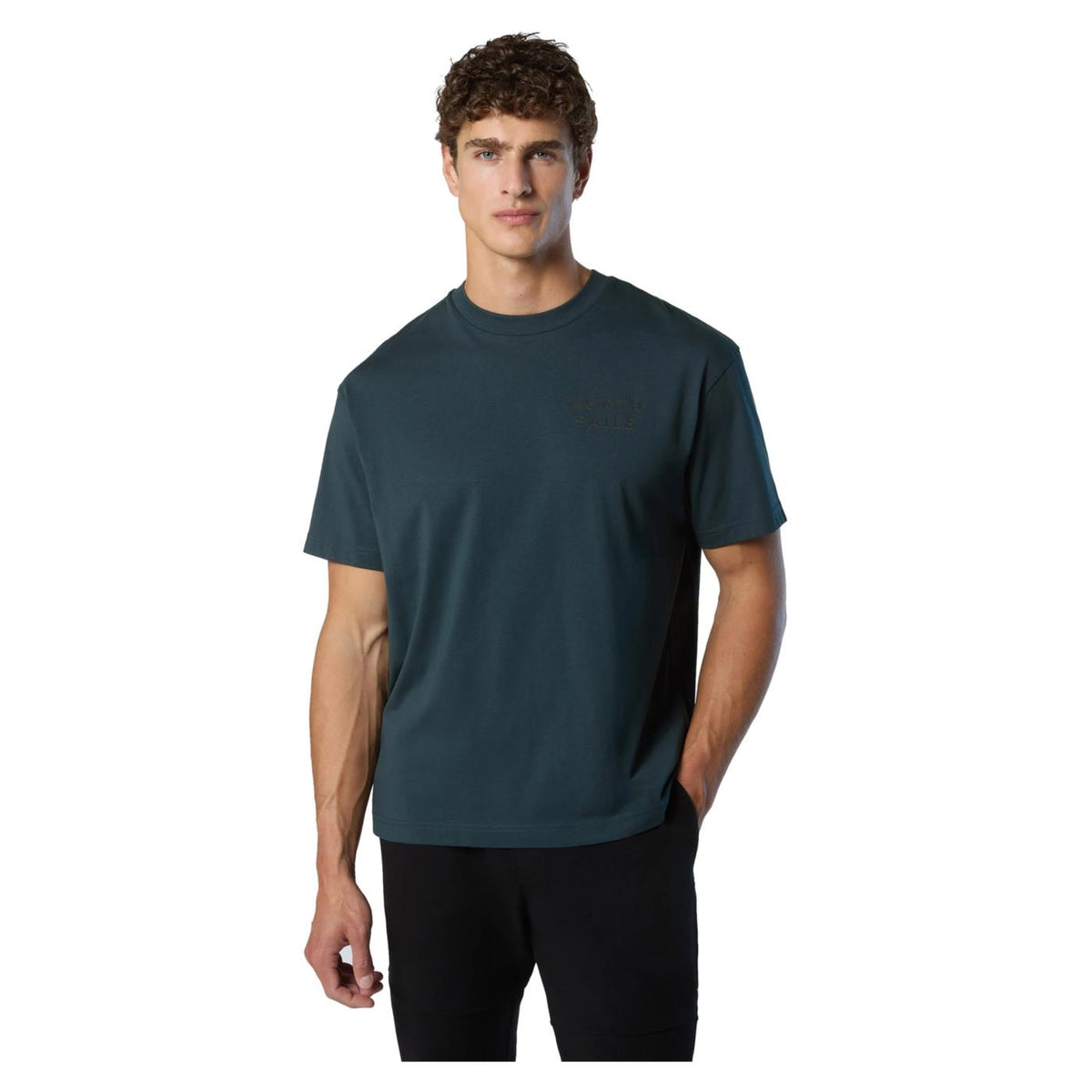 NORTH SAILS T-SHIRT SS GRAPHIC - Verde - immagine principale