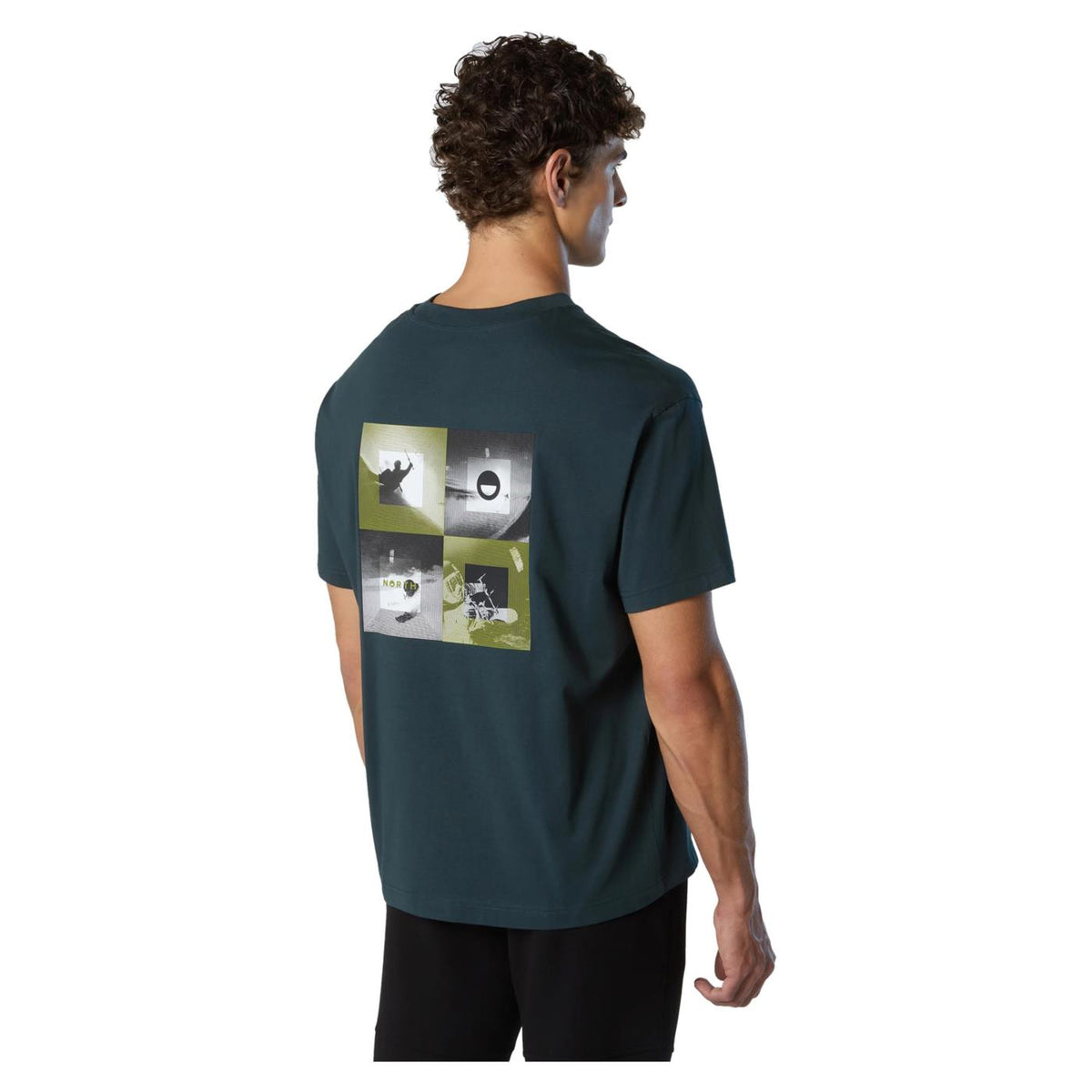 NORTH SAILS T-SHIRT SS GRAPHIC - Verde - vista 2
