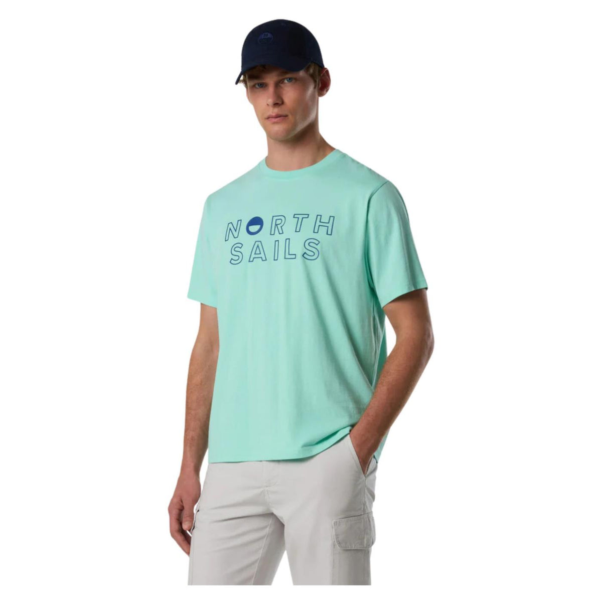 NORTH SAILS T-SHIRT SS GRAPHIC - Verde - immagine principale