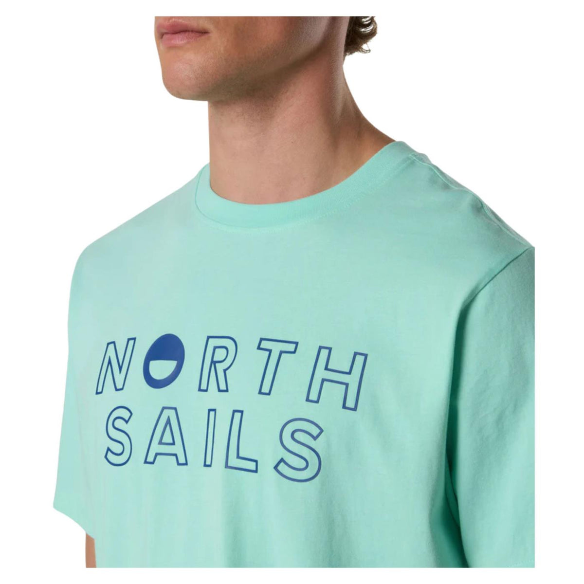 NORTH SAILS T-SHIRT SS GRAPHIC - Verde - vista 3