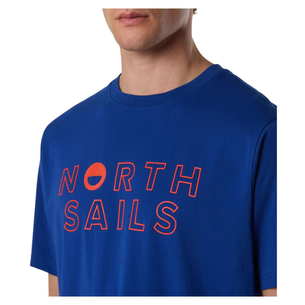 NORTH SAILS T-SHIRT SS GRAPHIC - Blu - vista 3