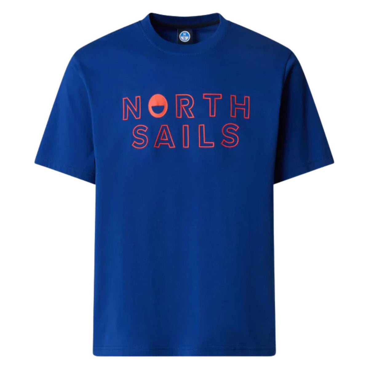 NORTH SAILS T-SHIRT SS GRAPHIC - Blu - vista 4