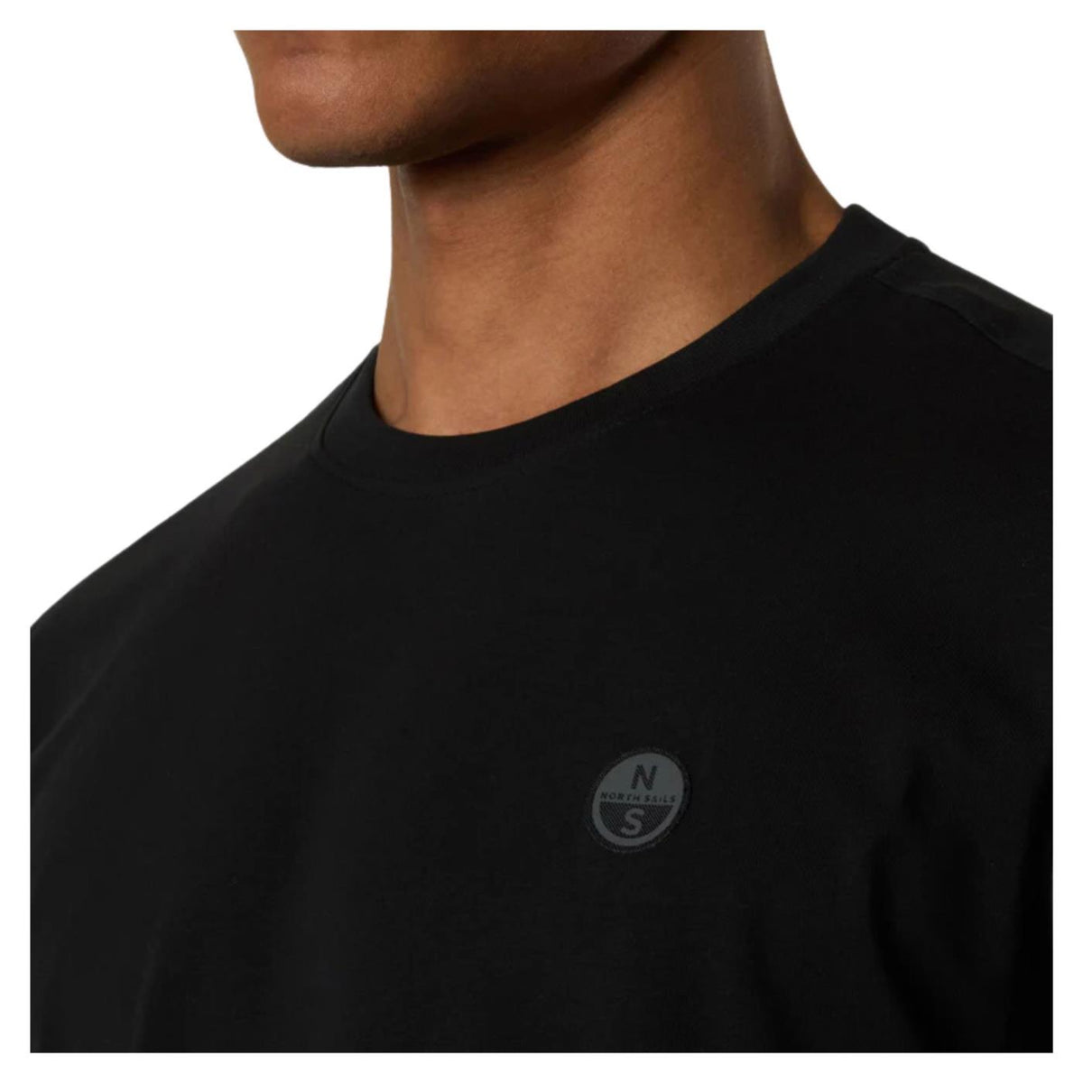 NORTH SAILS T-SHIRT MANICHE CORTE - Nero - vista 3