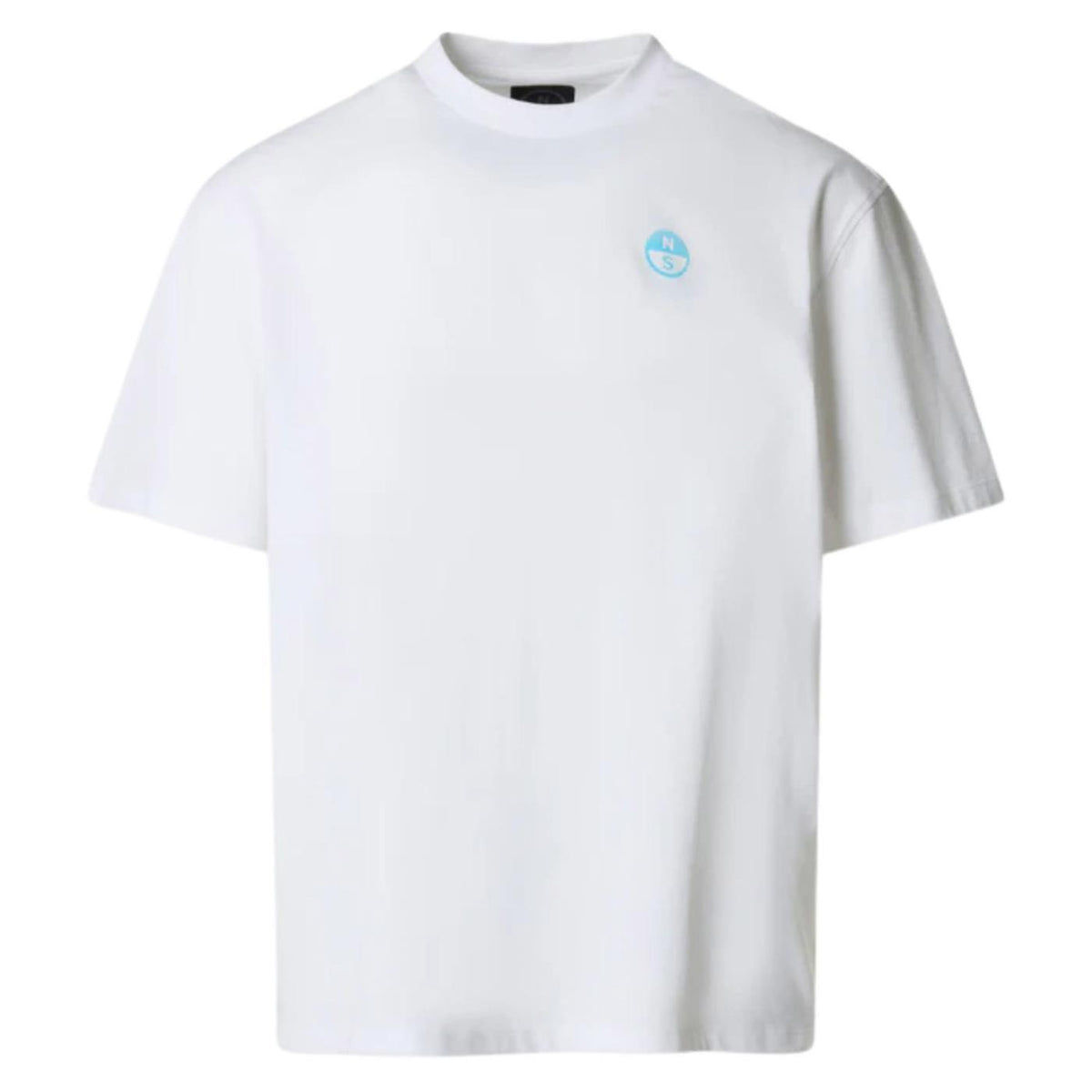 NORTH SAILS T-SHIRT SS GRAPHIC - Bianco - vista 4