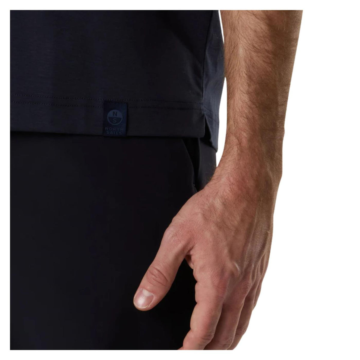 NORTH SAILS T-SHIRT MANICHE CORTE - Blu - vista 3