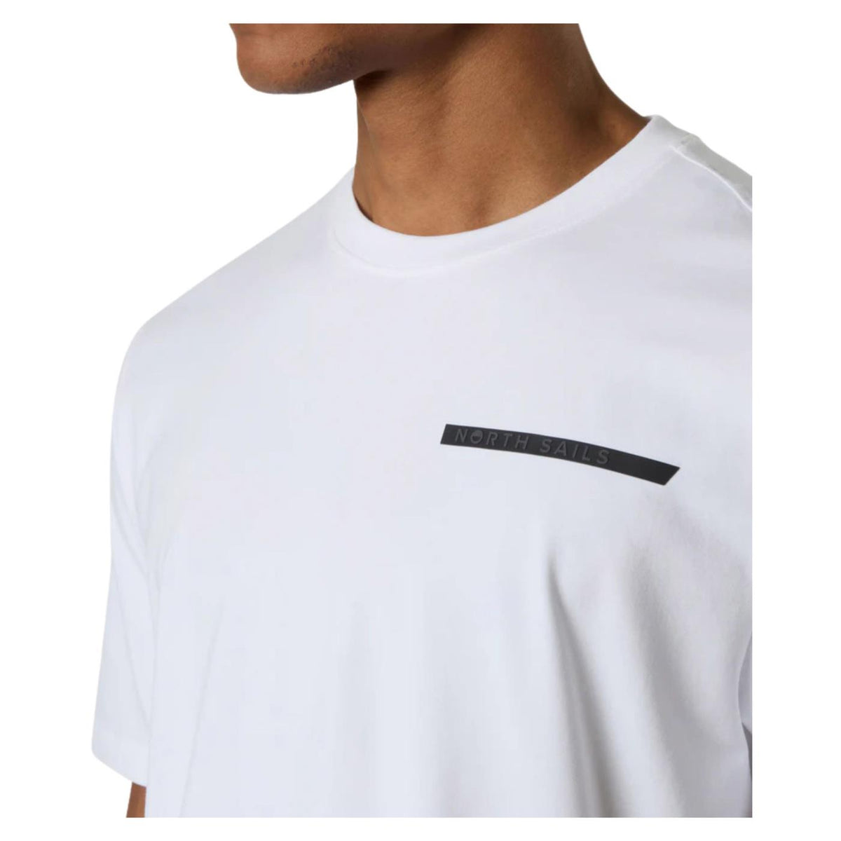 NORTH SAILS T-SHIRT SS GRAPHIC - Bianco - vista 3