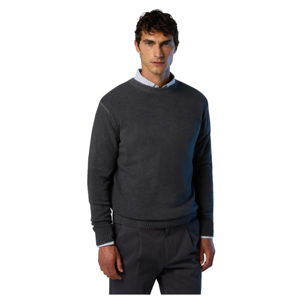NORTH SAILS MAGLIONE GIROCOLLO 5GG - Grigio scuro - immagine principale