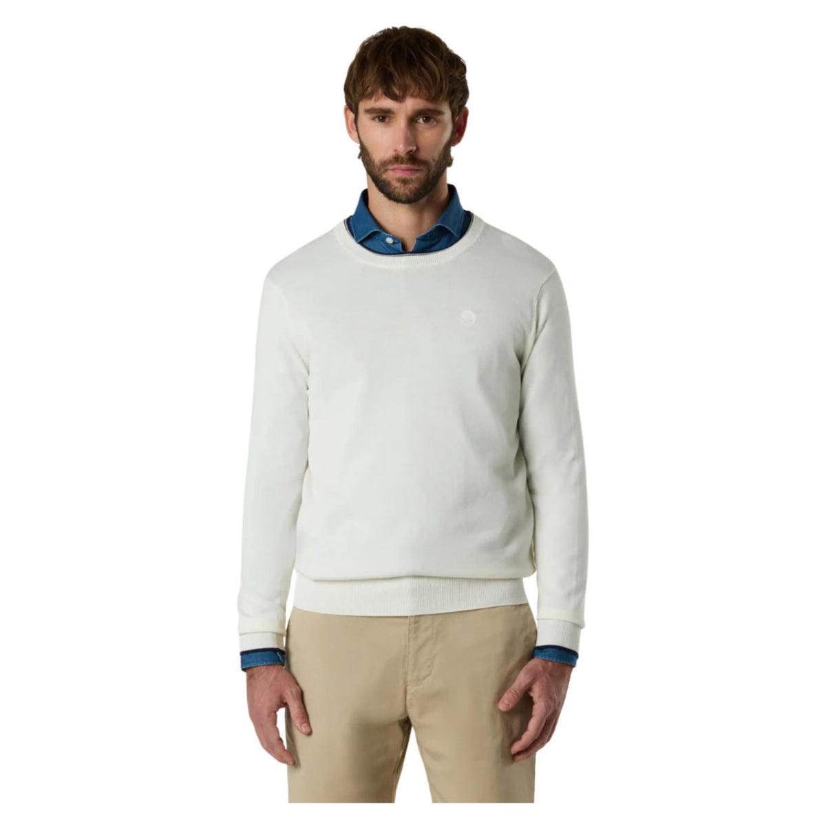 NORTH SAILS MAGLIONE 12GG GIROCOLLO - Bianco - immagine principale