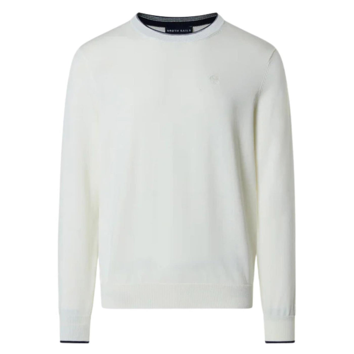 NORTH SAILS MAGLIONE 12GG GIROCOLLO - Bianco - vista 4