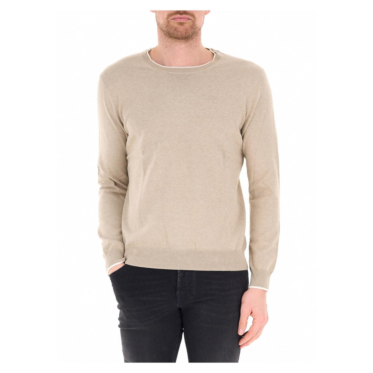 NORTH SAILS MAGLIONE 12GG GIROCOLLO - Beige - immagine principale