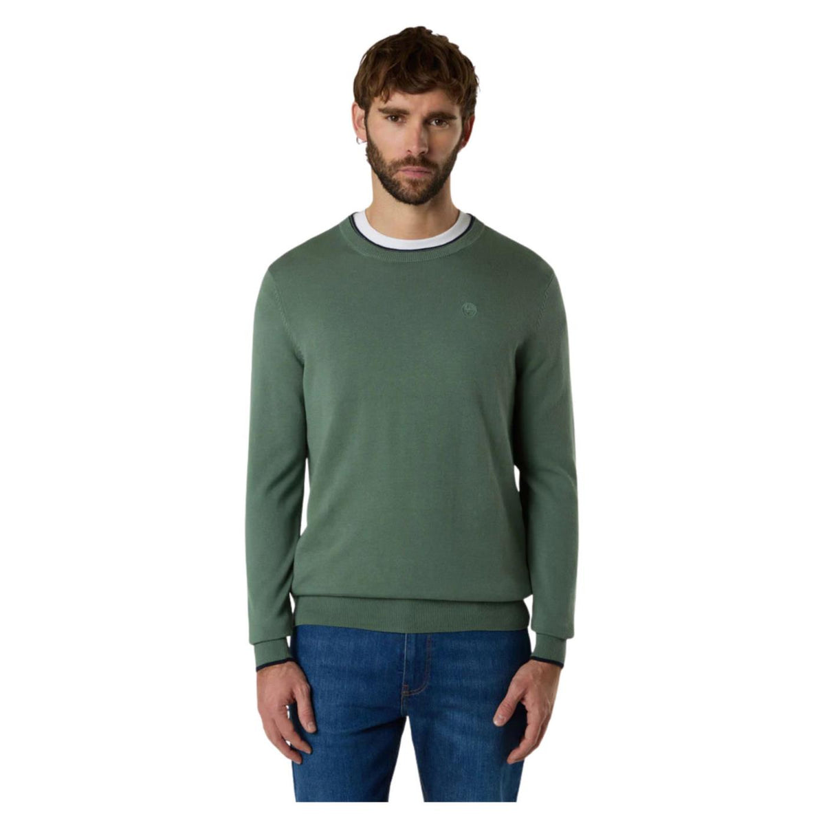 NORTH SAILS MAGLIONE 12GG GIROCOLLO - Verde - immagine principale