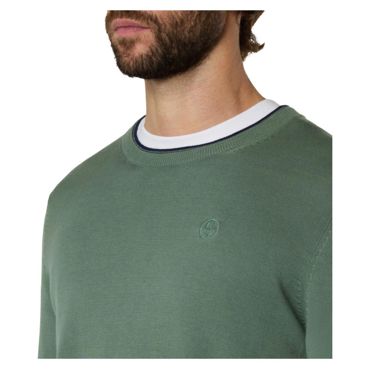 NORTH SAILS MAGLIONE 12GG GIROCOLLO - Verde - vista 3