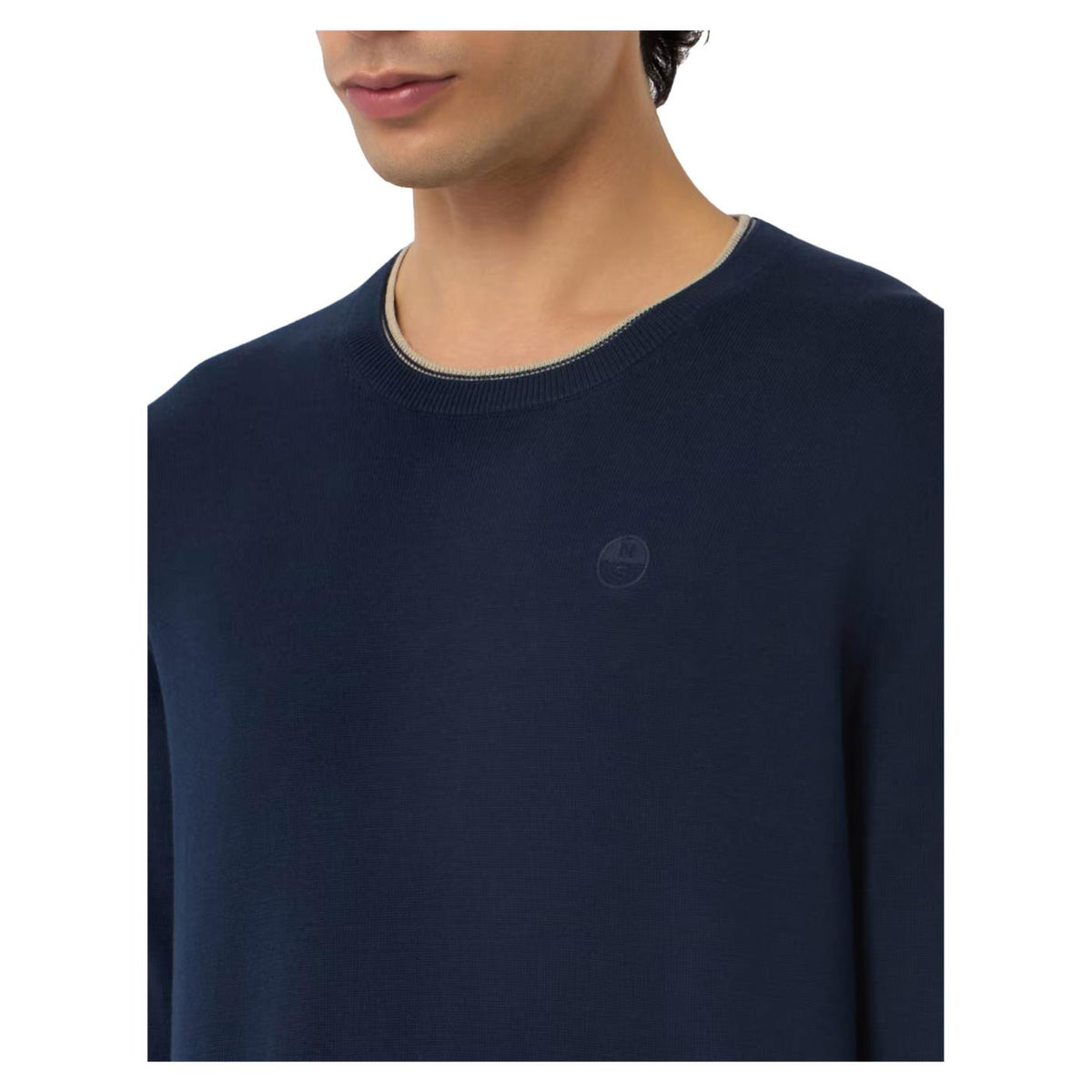 NORTH SAILS MAGLIONE 12GG GIROCOLLO - Blu - vista 3