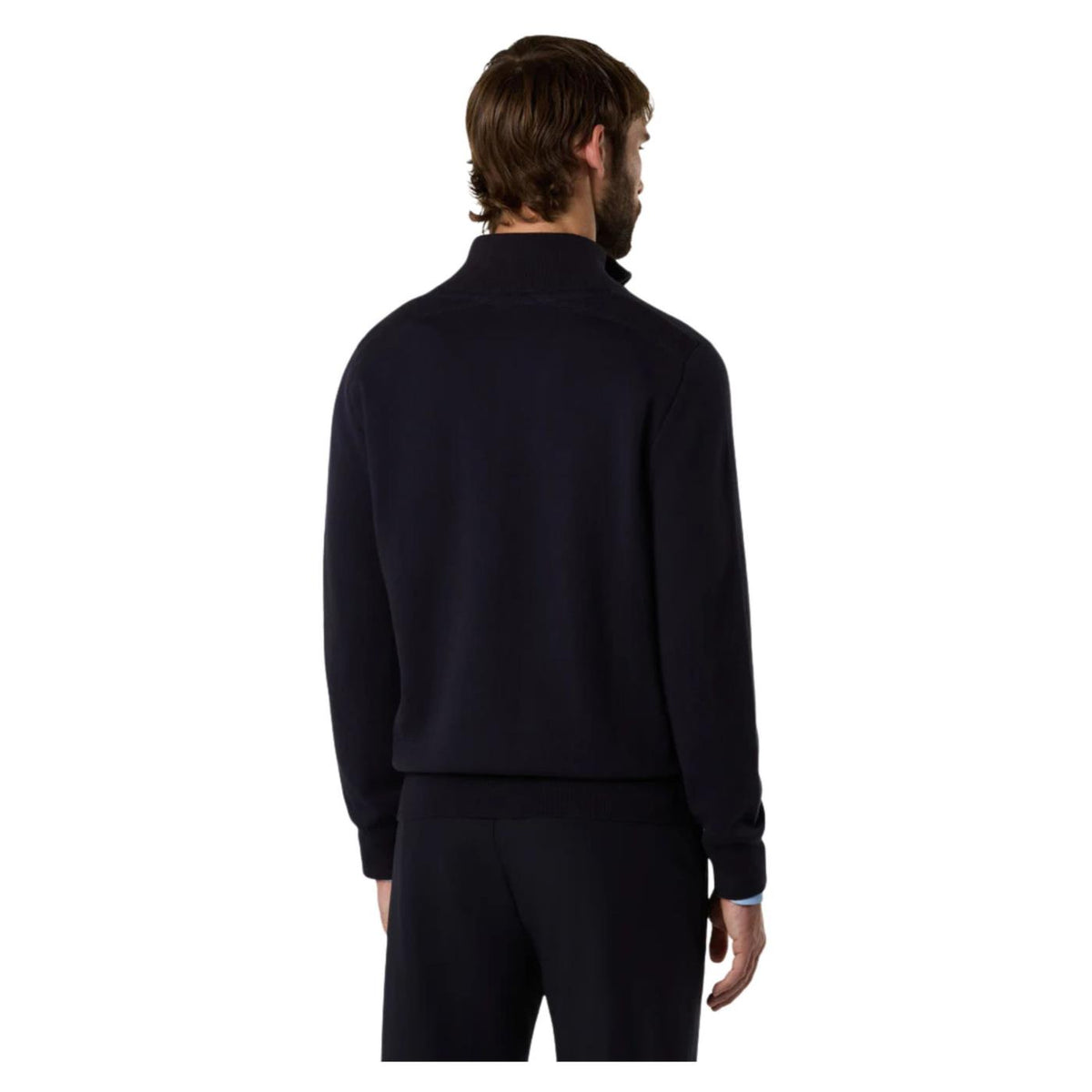 NORTH SAILS MAGLIONE FULL ZIP 12GG - Blu - vista 2