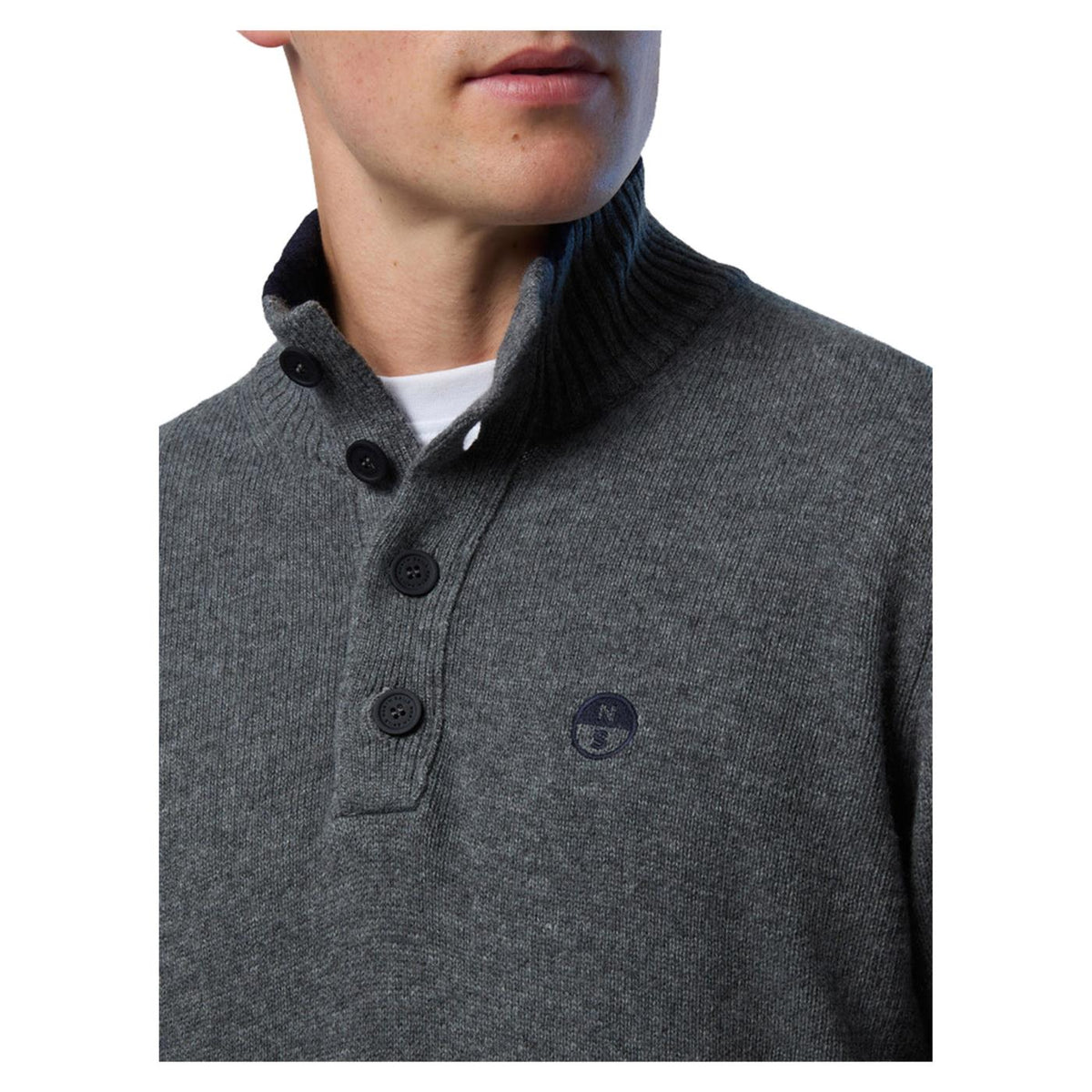 NORTH SAILS MAGLIONE COLLO BOTTONI