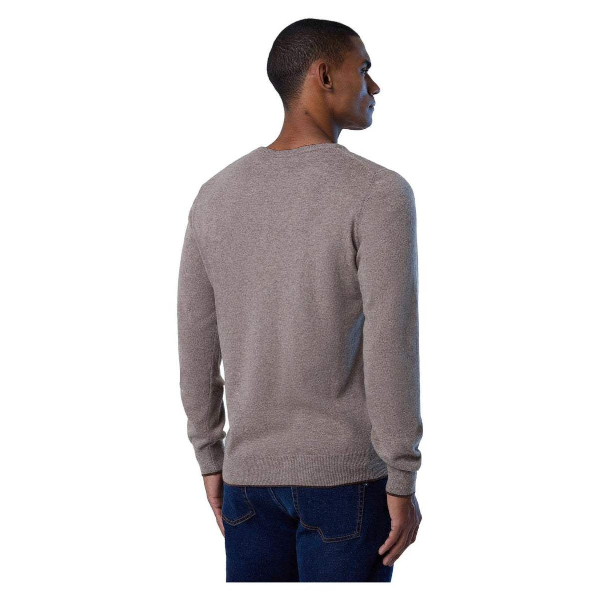 NORTH SAILS CREWNECK 12GG KNITWEAR - Beige - vista 3