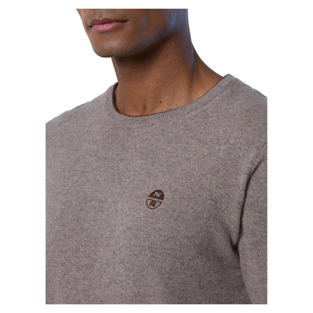 NORTH SAILS CREWNECK 12GG KNITWEAR - Beige - vista 5