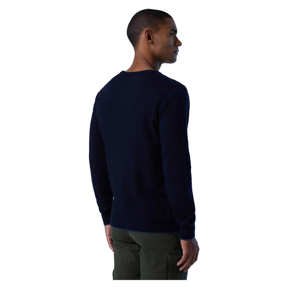 NORTH SAILS CREWNECK 12GG KNITWEAR - Blu - vista 3