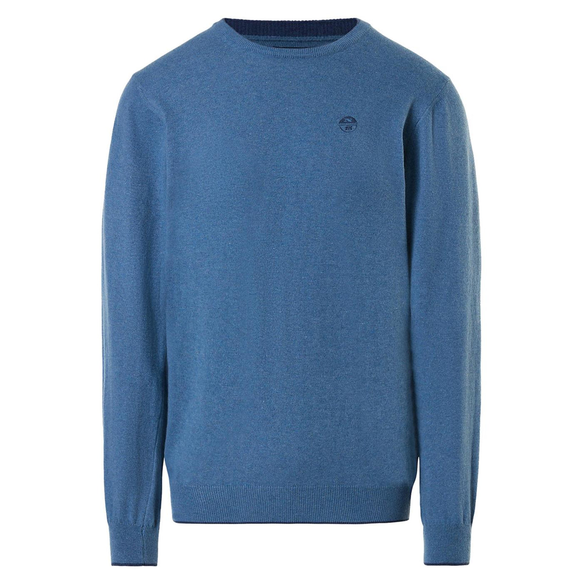 NORTH SAILS CREWNECK 12GG KNITWEAR - Blu - immagine principale