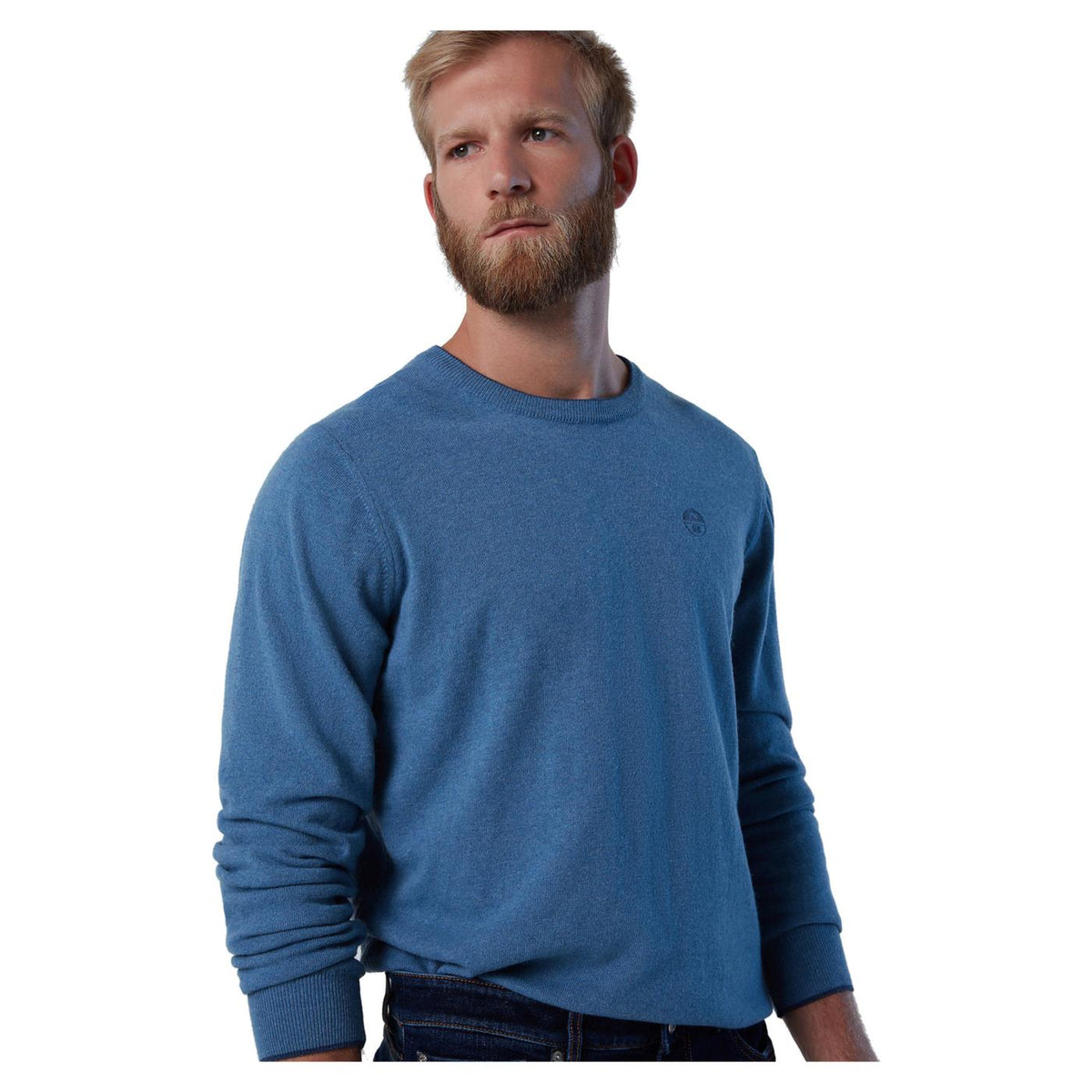 NORTH SAILS CREWNECK 12GG KNITWEAR - Blu - vista 4