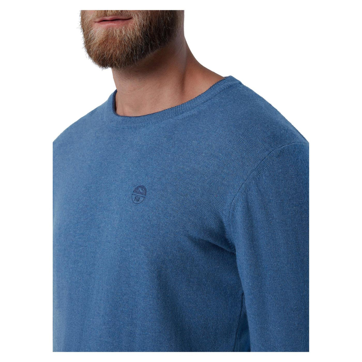 NORTH SAILS CREWNECK 12GG KNITWEAR - Blu - vista 5