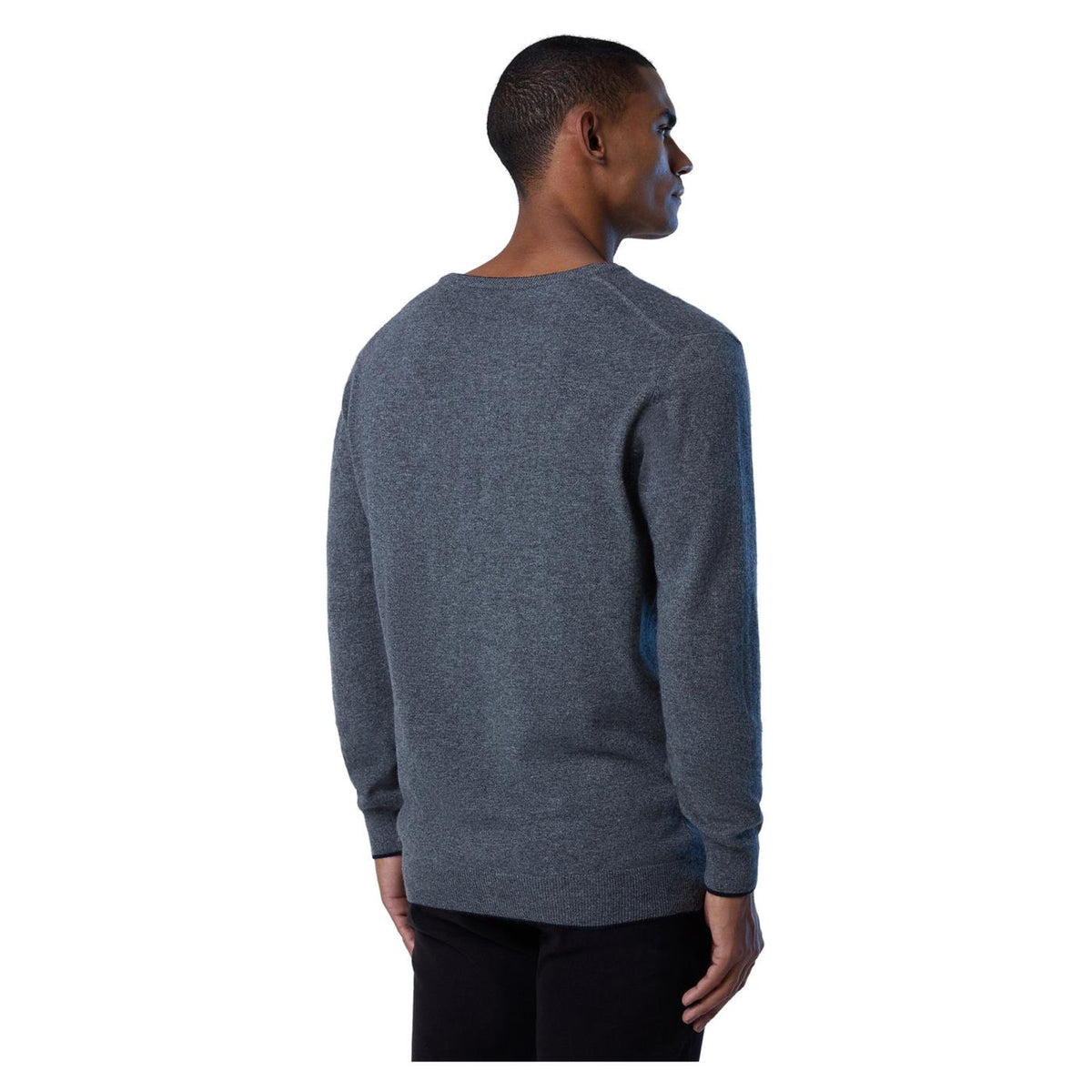 NORTH SAILS CREWNECK 12GG KNITWEAR - Grigio scuro - vista 3