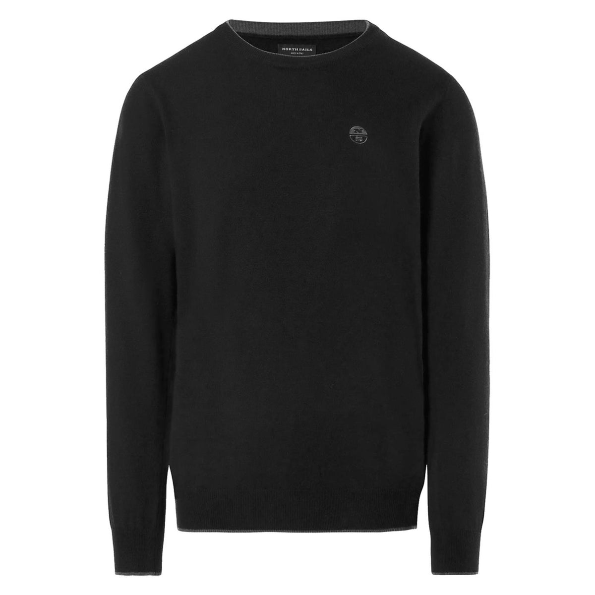 NORTH SAILS CREWNECK 12GG KNITWEAR - Nero - immagine principale