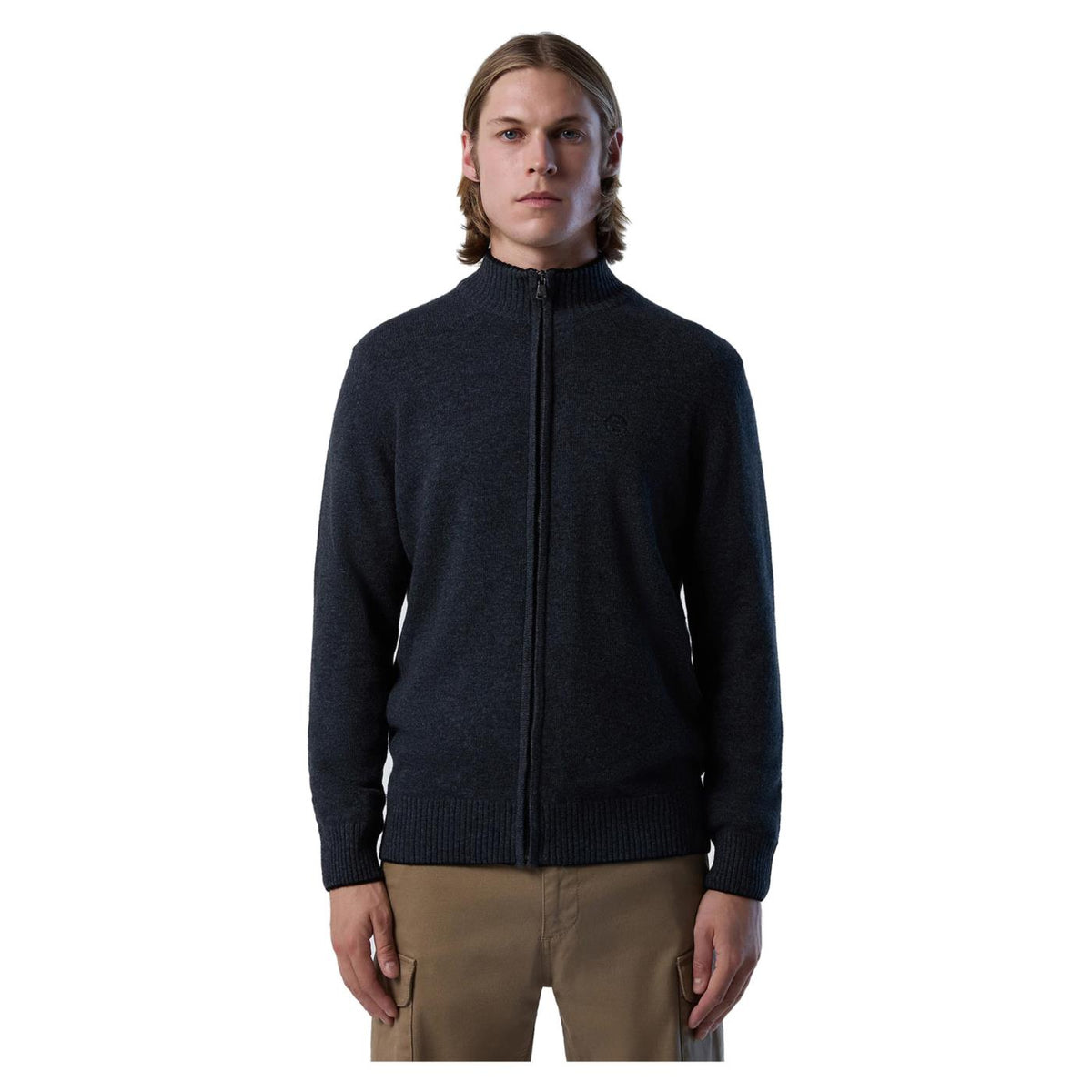 NORTH SAILS FULL ZIP 7GG KNITWEAR