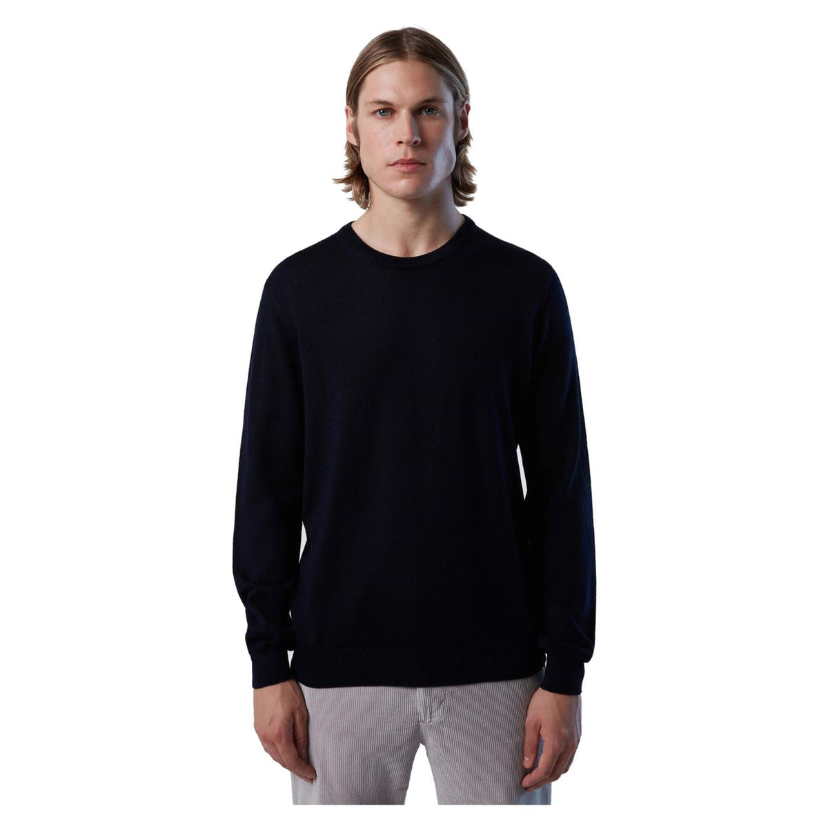 NORTH SAILS CREWNECK 12GG KNITWEAR - Blu - vista 2