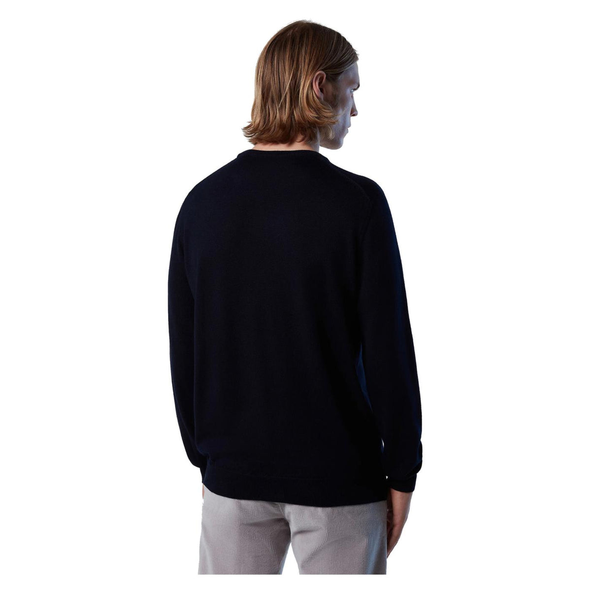 NORTH SAILS CREWNECK 12GG KNITWEAR - Blu - vista 3