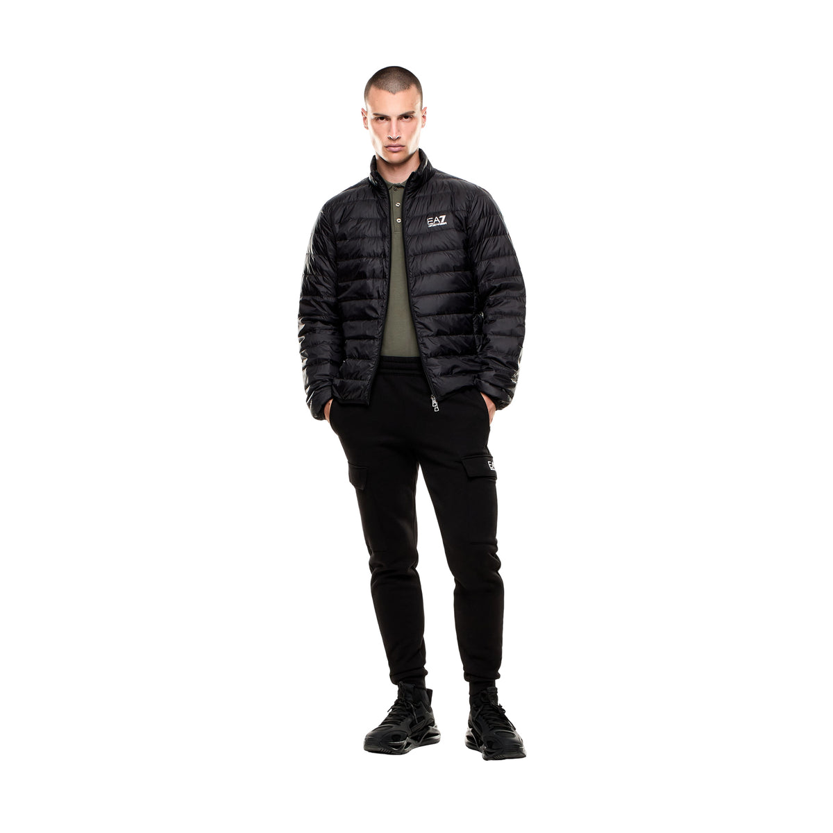 EMPORIO ARMANI 7 EA7 TRAIN DOWN LIGHT JACKET