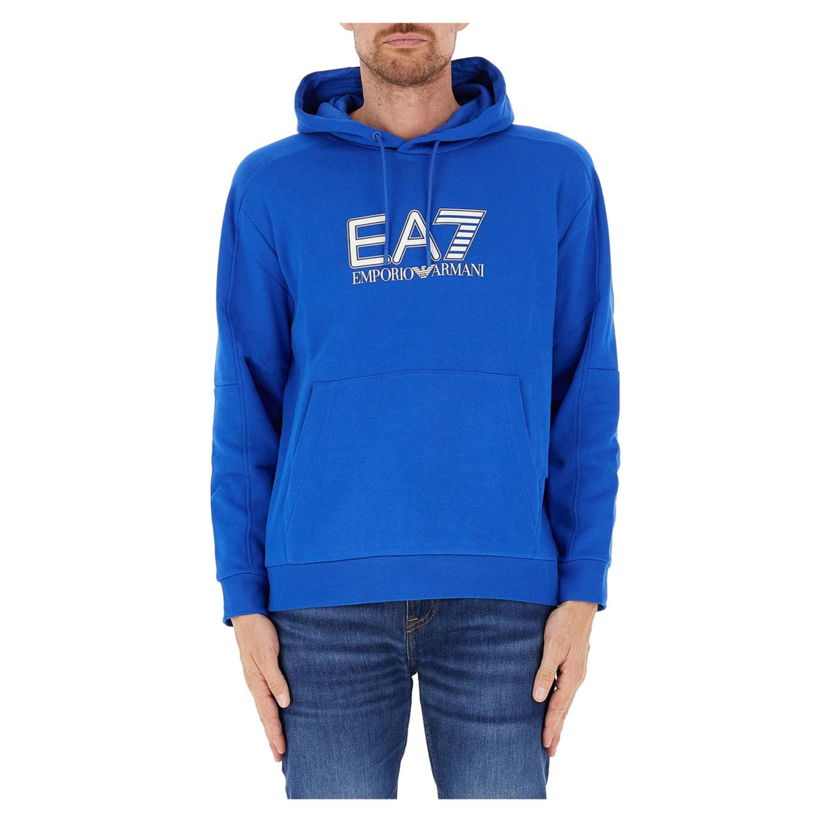 EMPORIO ARMANI 7 EA7 TRAIN VISIBILITY M HOODIE - seconda immagine