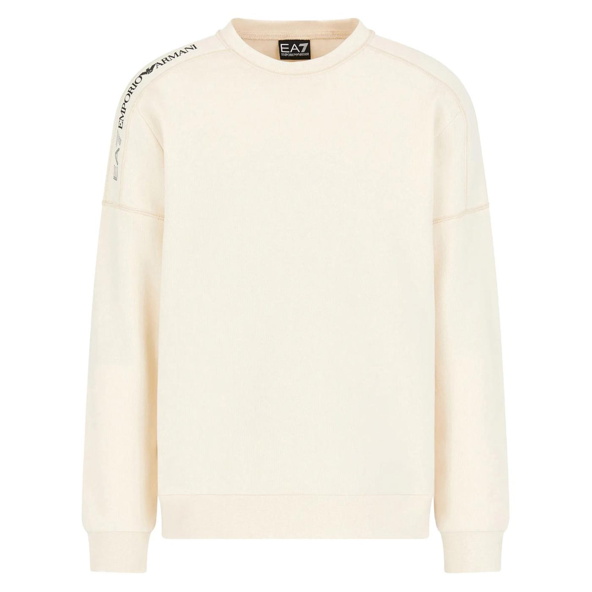 EMPORIO ARMANI 7 EA7 TRAIN LOGO TAPE CREW