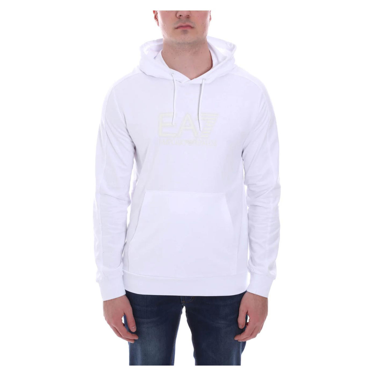 EMPORIO ARMANI 7 EA7 TRAIN VISIBILITY M HOODIE - seconda immagine