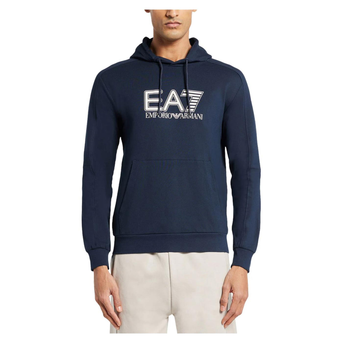 EMPORIO ARMANI 7 EA7 TRAIN VISIBILITY M HOODIE - seconda immagine