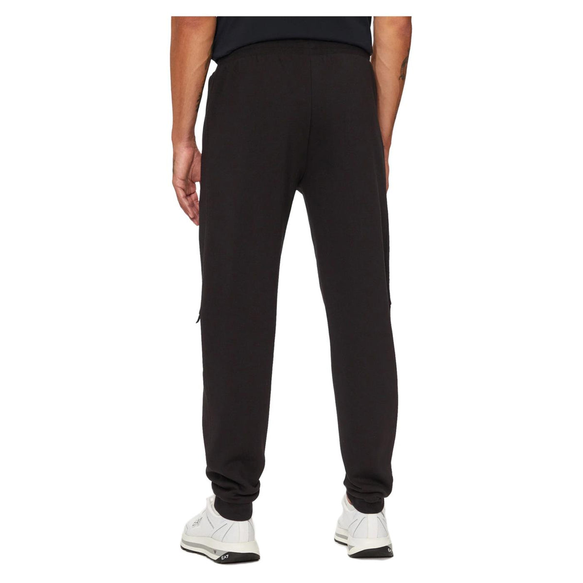 EMPORIO ARMANI 7 EA7 TRAIN LOGO TAPE PANTS