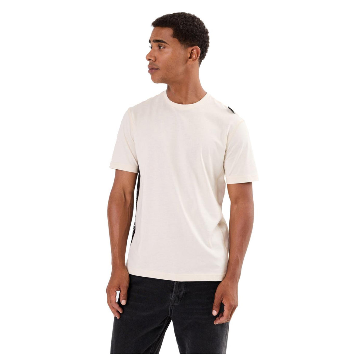 EMPORIO ARMANI 7 EA7 TRAIN LOGO TAPE SS TEE