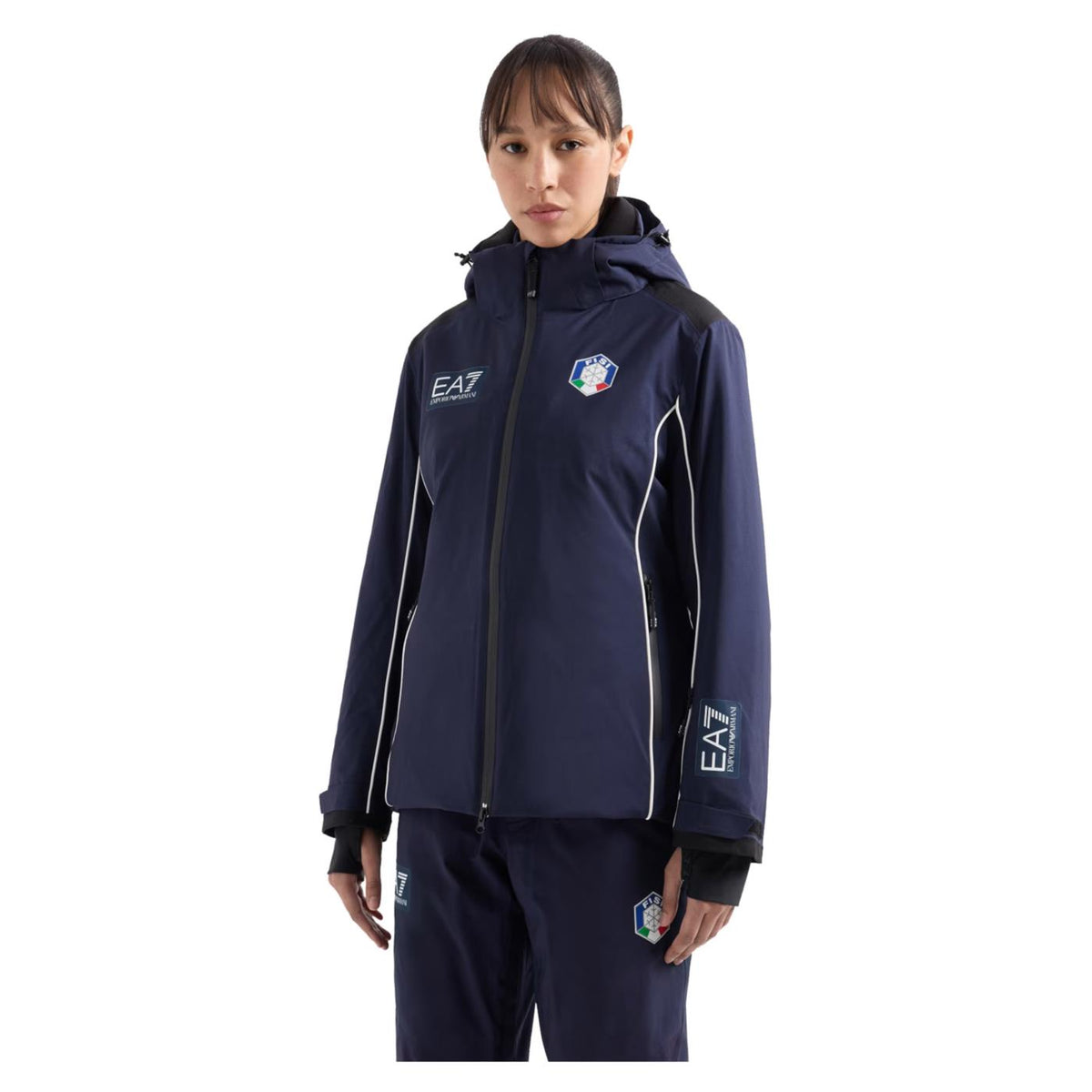 EMPORIO ARMANI 7 EA7 FISI SKI JACKET WOMAN