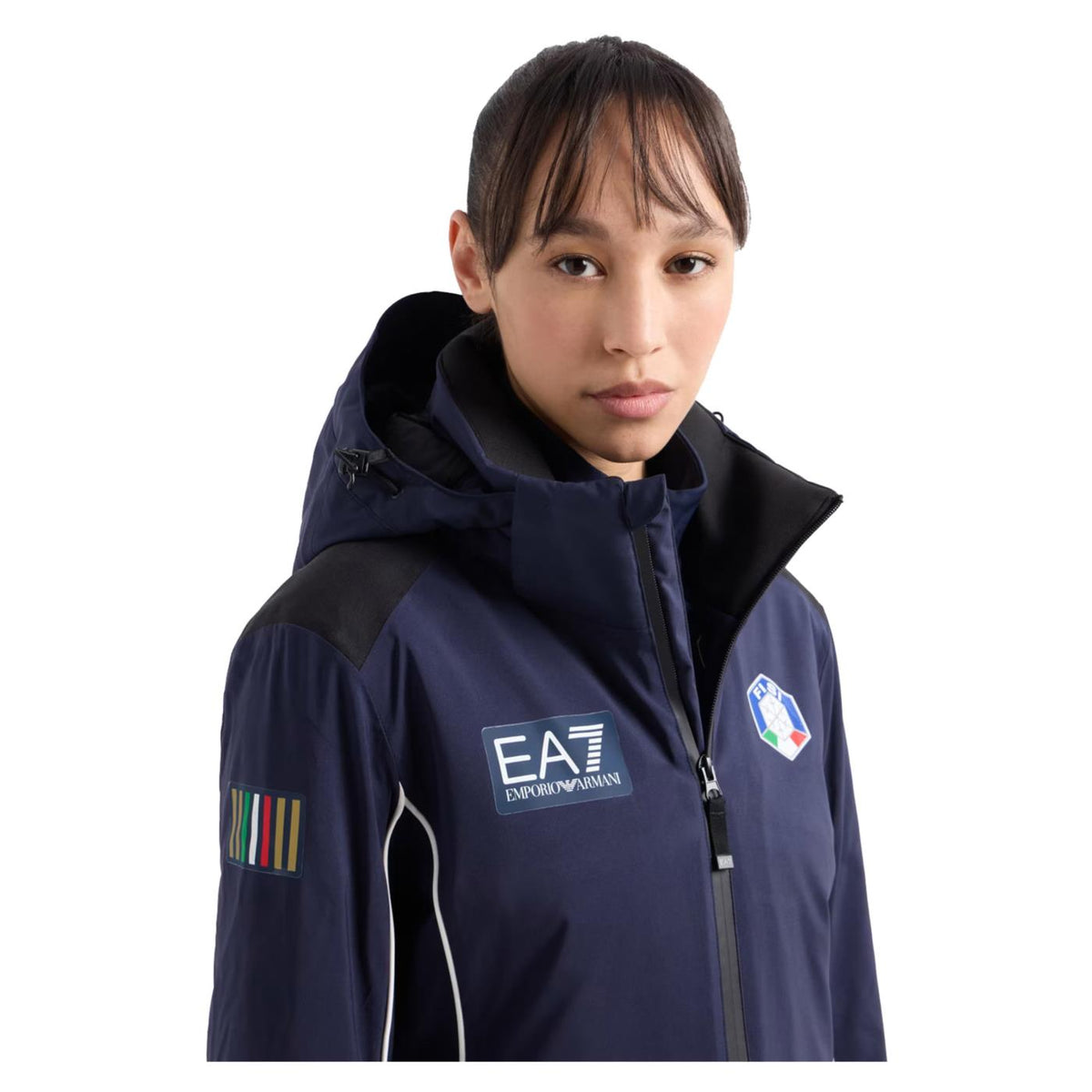 EMPORIO ARMANI 7 EA7 FISI SKI JACKET WOMAN
