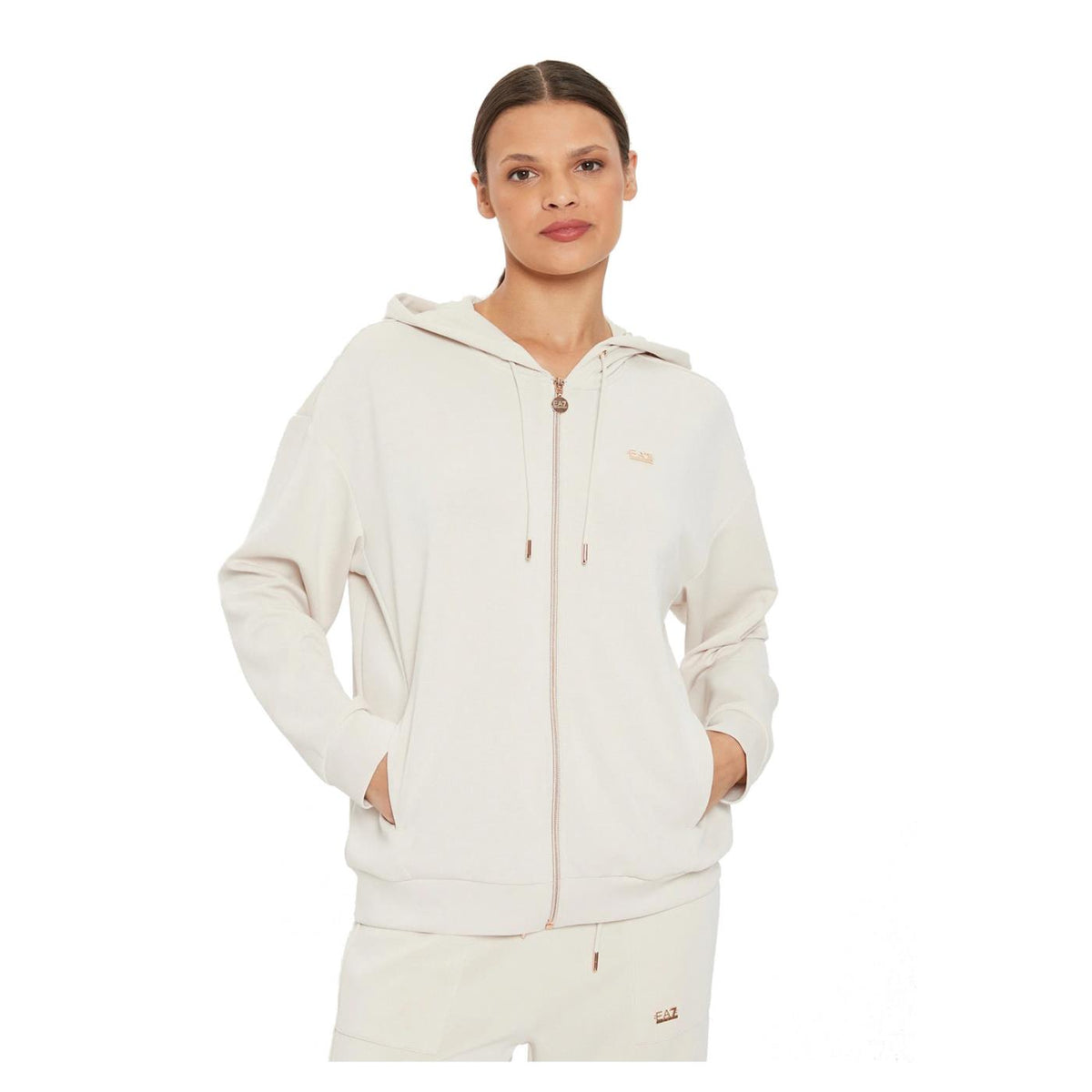 EMPORIO ARMANI 7 EA7 TRAIN CORE RELAX W HOODIE - seconda immagine