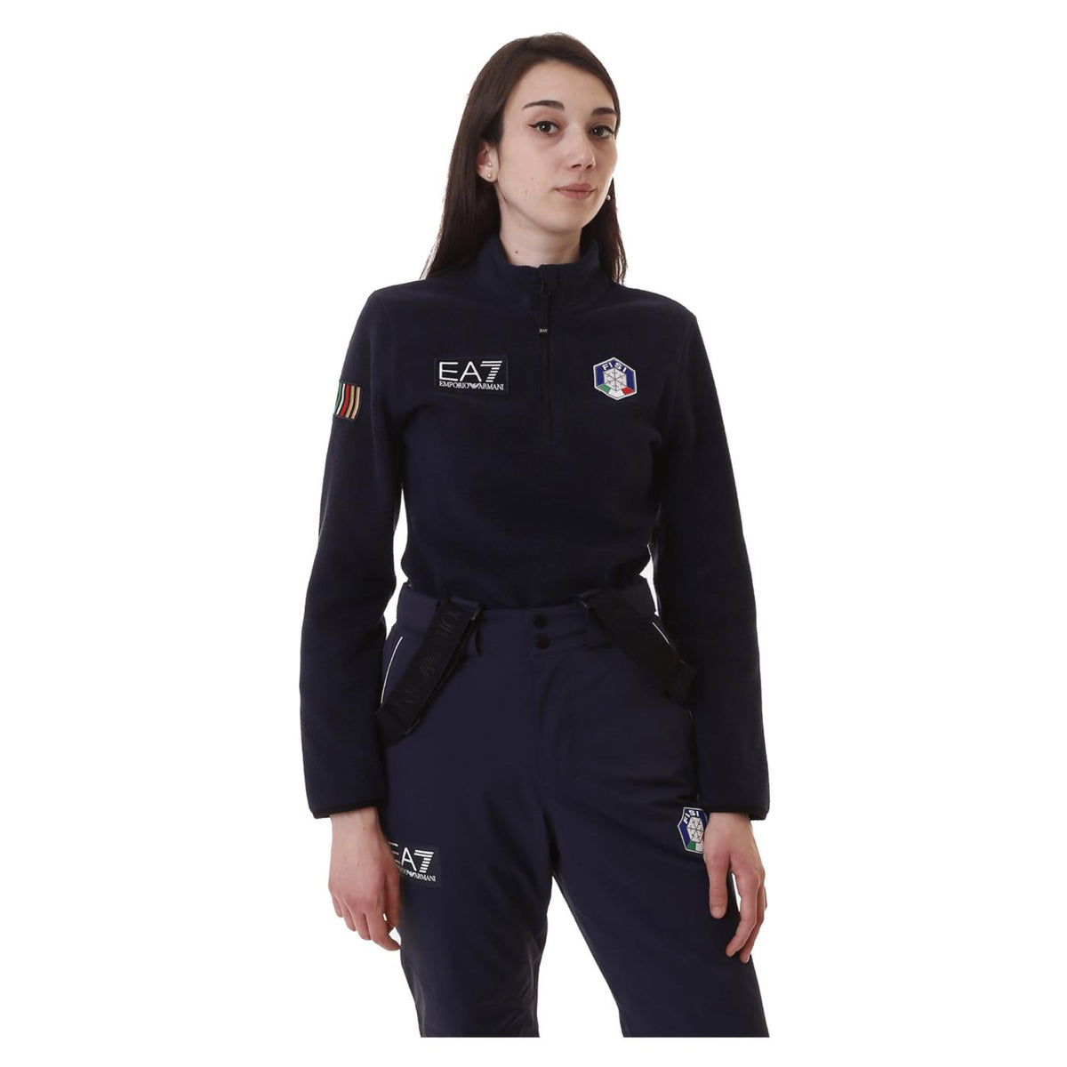 EMPORIO ARMANI 7 EA7 FISI SKI PILE HZ WOMAN - seconda immagine