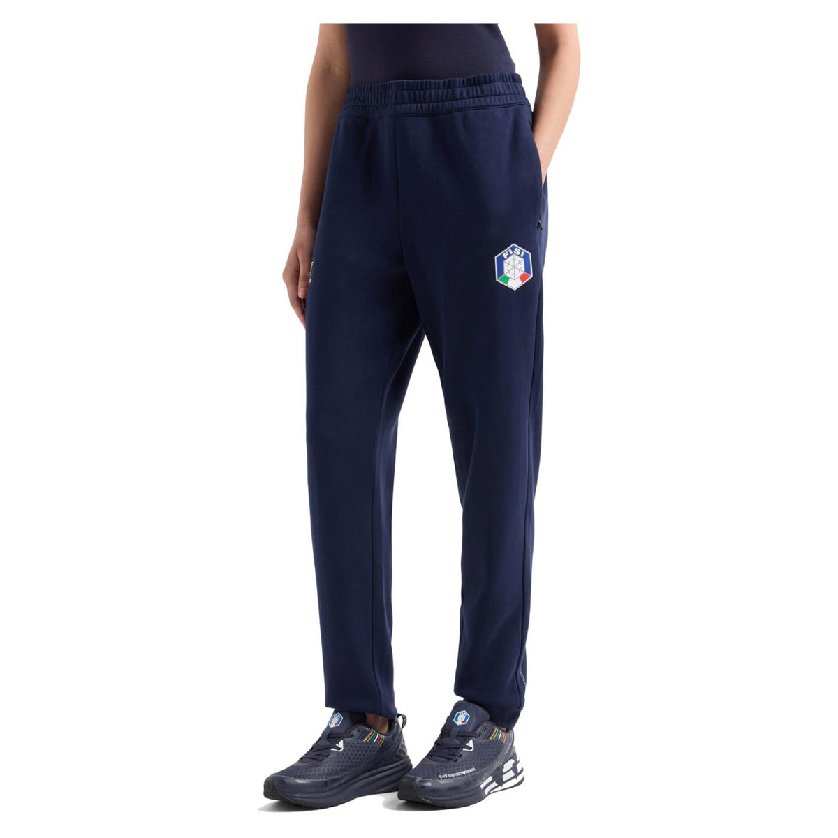 EMPORIO ARMANI 7 EA7 FISI LIGHT BRUSHED PANT W