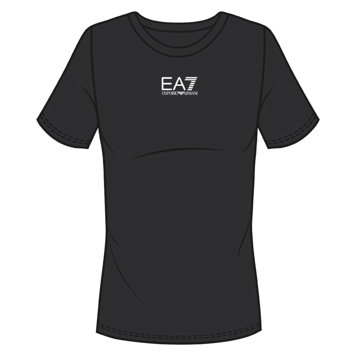 EMPORIO ARMANI 7 EA7 TRAIN LOGO SERIES W TEE